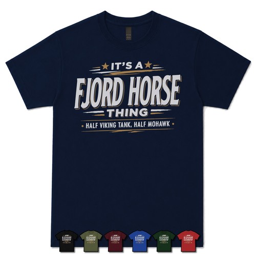 Fjord horse thing half - a,