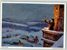 39185236 - Neujahr Turmblaeser AK Mailick, A.