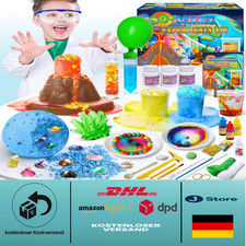 Vulkan-Ausbruch-Experiment |