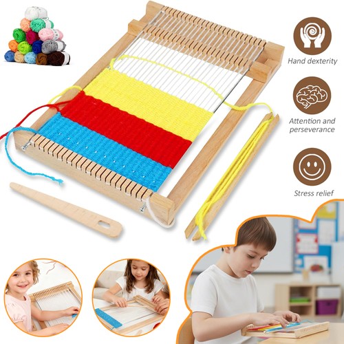 Webrahmen kinder holz webstuhl - holz,