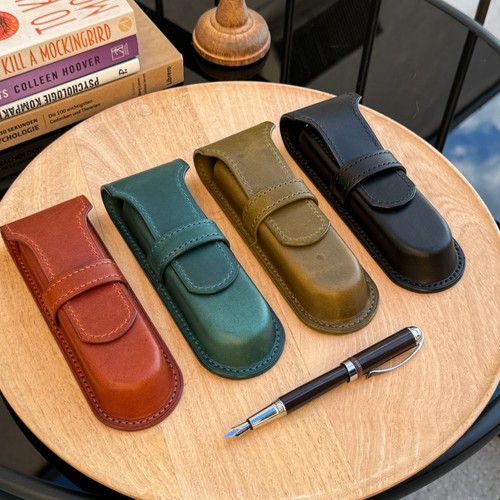 Handmade leder füller - handmade,