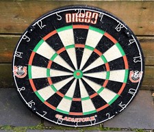 DARTSCHEIBE STEEL DART SCHEIBE one 80 Gladiator 3 Dartboard Steeldart 43 x4.5 cm