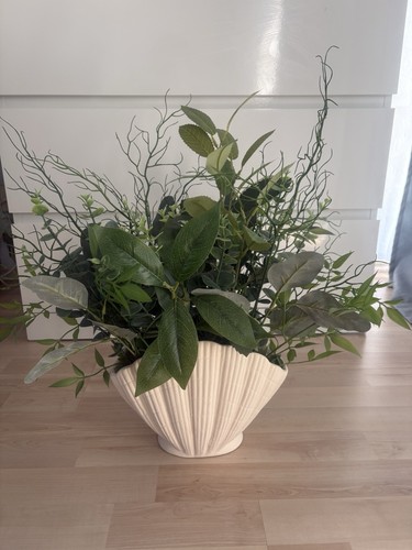 Kunstpflanze blume muschel - kunstpflanze,