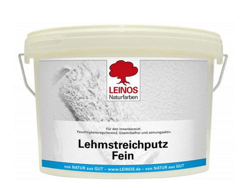Leinos lehmstreichputz fein - lehmstreichputz,