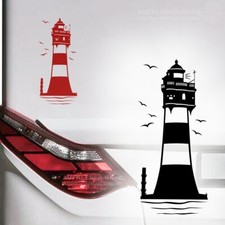 Leuchtturm Roter Sand 30cm Autoaufkleber A13 Wohnmobil Wohnwagen Urlaub Nordsee