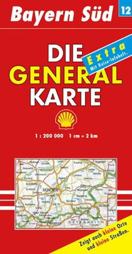 Generalkarte deutschland - generalkarte,