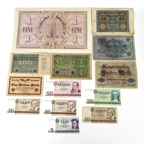 Sammlung deutsche banknoten - sammlung,