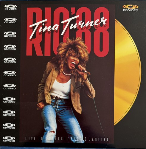 Tina turner rio video - rio, cd-video