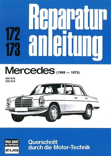 Mercedes benz 200d 220d - 200d+220d/8, w115