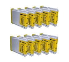 10 Druckerpatronen yellow
