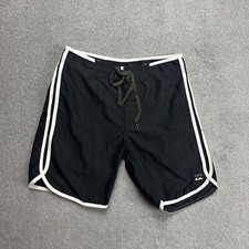 BILLABONG Herren Badehose Badeshorts Gr. 31 Beach Board Shorts Logo 3306 Schwarz