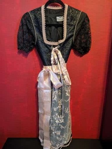 Schwarz rosa dirndl - schwarz,