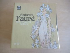 Gabriel Faure-The Complete Works-26er Erato CD Box-Piano Works, Chamber Music...