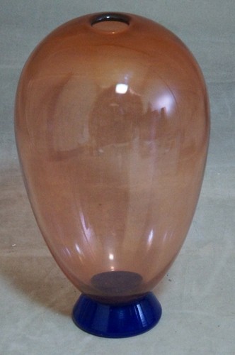 Vase glasvase rosé blau - vase,