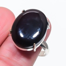 Roter Onyx ovale Form