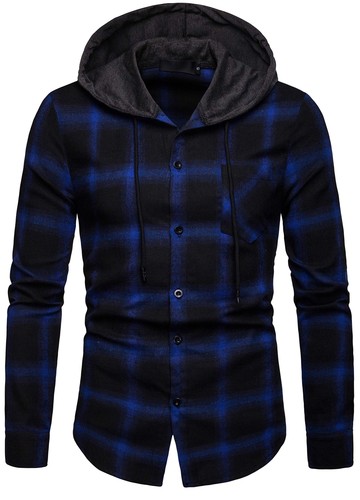 Herren hemd kapuzenhemd - hemd,