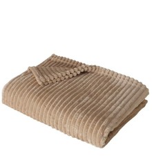 130x100cm Kuscheldecke Beige