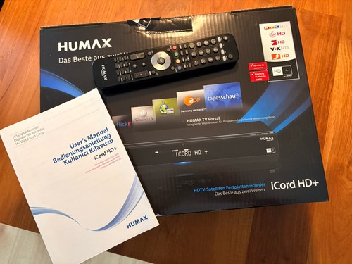 Sat receiver humax - receiver, icord