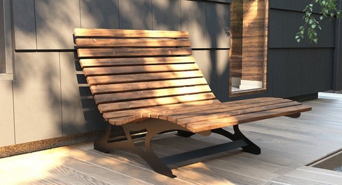 Designer sonnenliege holz - designer, &