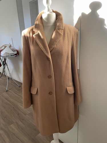 Damenmantel dunkelbeige m - damenmantel,