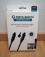 Oehlbach Performance - Optisches Digitalkabel - Opto Star Black - 1m - NEU & OVP