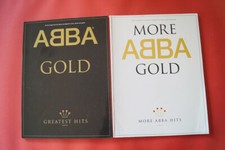 Abba - Gold & More Gold . Songbooks Notenbücher. Piano Vocal Guitar PVG