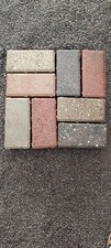 Verbundsteine , Betonpflaster, 10 mal 20 , 6 cm Höhe ,  ca . 21 qm