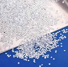 Lose Rund Brillant Weiß Cubic