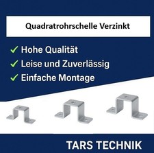 Quadratrohrschelle verzinkt