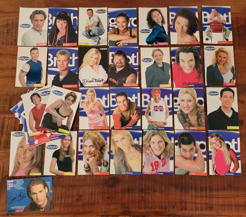 51x rtl autogrammkarten - ca.,