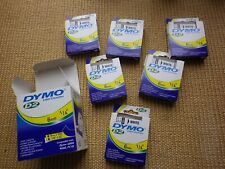 Dymo D2  60611 Schrifbandkassette Weiß 6mm 10m Dymo 6000 9000 PC10 Esselete NOS