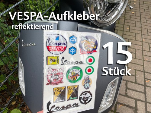 Vespa aufkleber stk set - vespa,