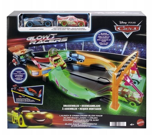 Cars track set night race - cars,