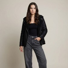 Faux Shearling Jacket –