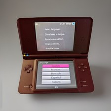 Nintendo DSi XL - Bordeauxrot - Gebrauchter Zustand - Voll funktionstüchtig