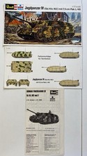 Revell Esci H-2357 1:72 Jagdpanzer IV Kartonbilder/Bauanleitung/ohne Modell