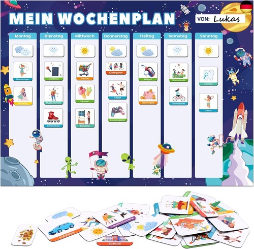 Wochenplaner kinder - wochenplaner,