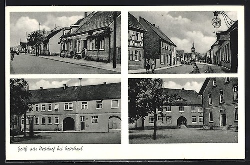 Neudorf bruchsal - ak, /bruchsal