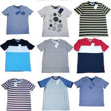 Farah Jeans T-Shirt Kurzarm Oberteil Designerkleidung Alter 4 bis 15 Jahre