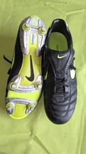 Selten Nike Tiempo R10 Ronaldinho Herren Fußballschuhe Schwarz/Grün 44,5