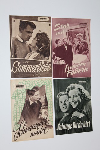 Stück uralte filmprogramme - 4,