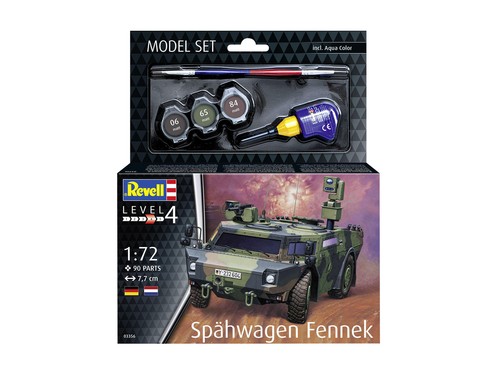 Revell model set - set, spähwagen