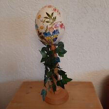 bemalte Straußenei, eine