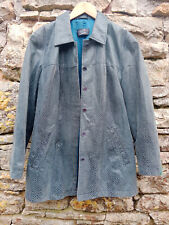 Lederjacke in Krokoform