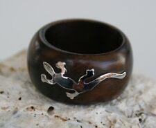 Ring aus Holz  Gecko  verschiedene Größen