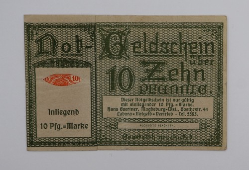 Notgeldschein magdeburg - notgeldschein,