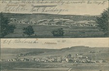 Ansichtskarte Baden-Württemberg Feldstetten Zeppelin Lager 1917