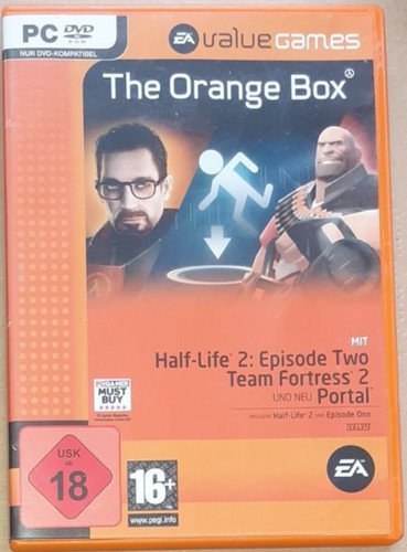 The orange box half - the,