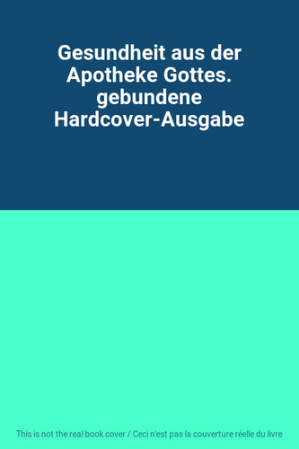 Gesundheit aus der apotheke - aus,