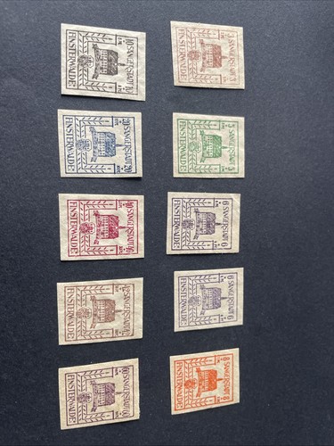 Briefmarken lokalausgaben - briefmarken,